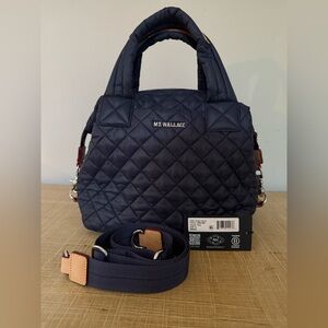 MZ Wallace Small Sutton- Dawn (Navy)